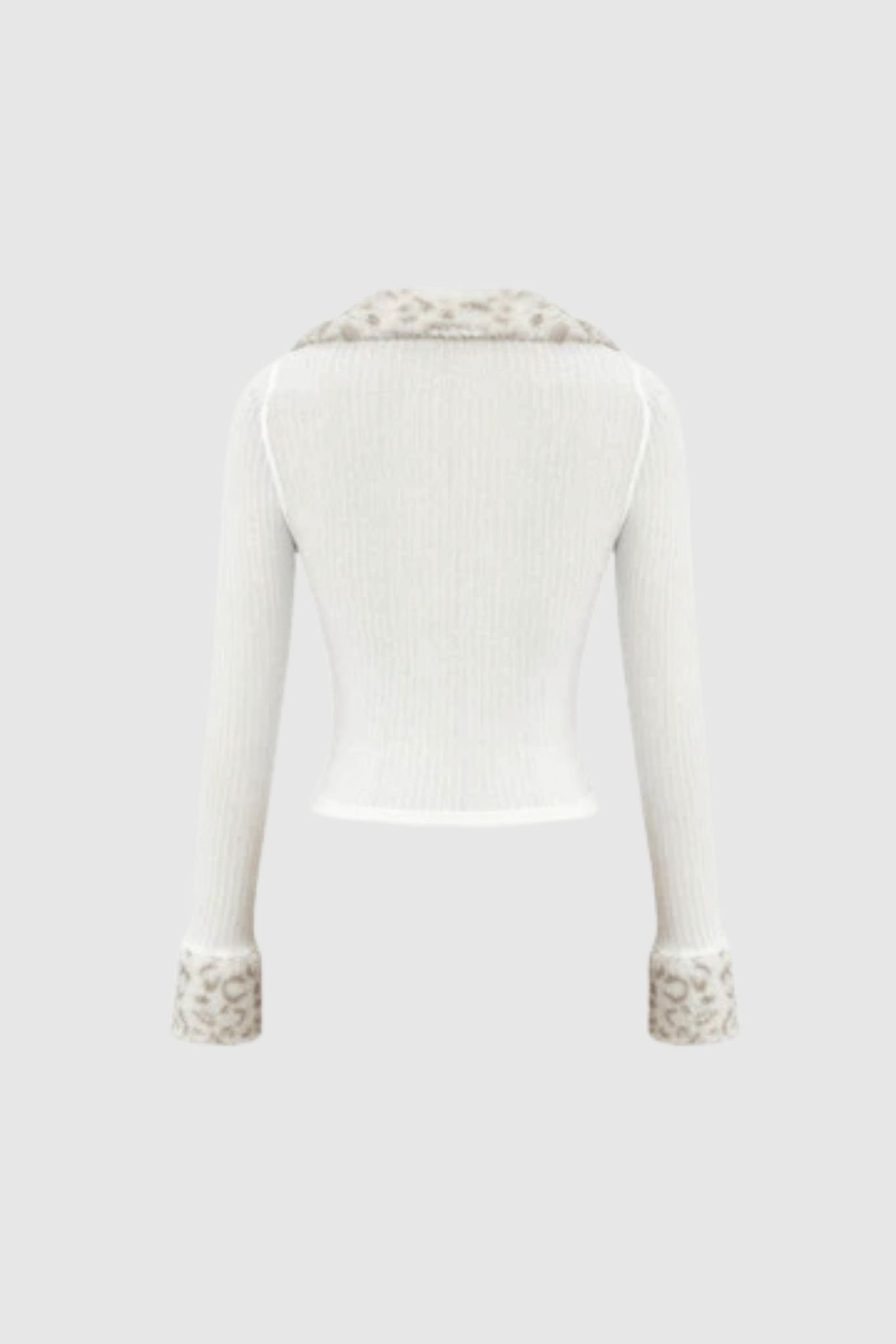 Bella Vegan Kürklü Sweater Hırka